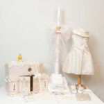 Φόρεμα και καπέλο Nst Nastasia