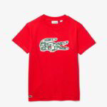 Κόκκινη Μπλούζα Lacoste για Αγόρι