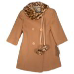 John Free Camel Coat from Italy