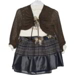 Le Giovani Di Stella Italy Set – Bolero, Top, and Skirt