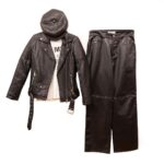 Σετ Μπουφάν και Παντελόνι δερματίνη