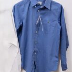 Πουκάμισο Μπλε Ρουά Lacoste